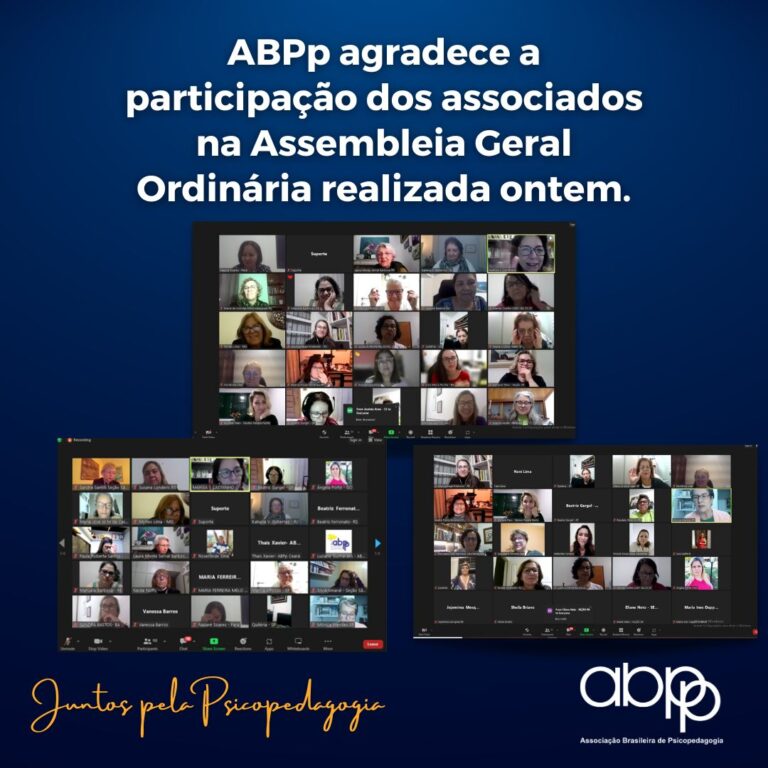 ABPp Nacional - Associação Brasileira de Psicopedagogia - Edith